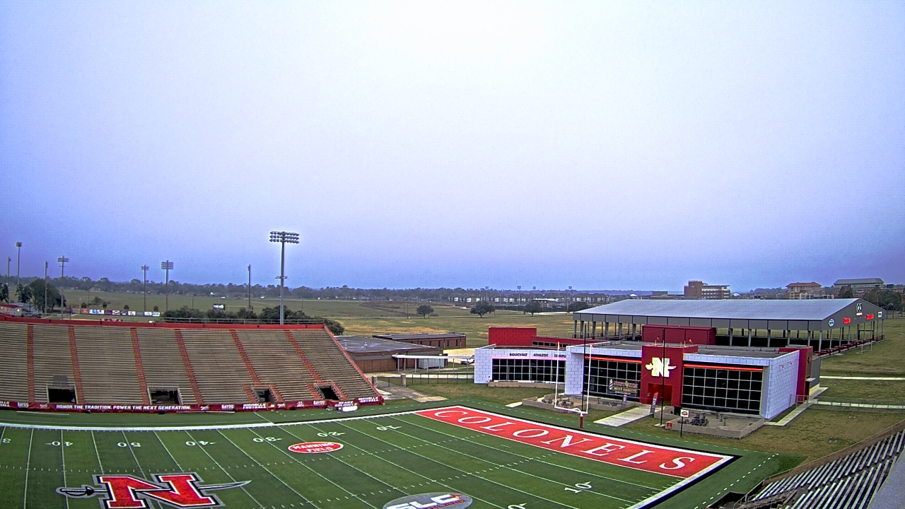 Thumbnail for current weather camera view from Nicholls State University in Thibodaux, Louisiana