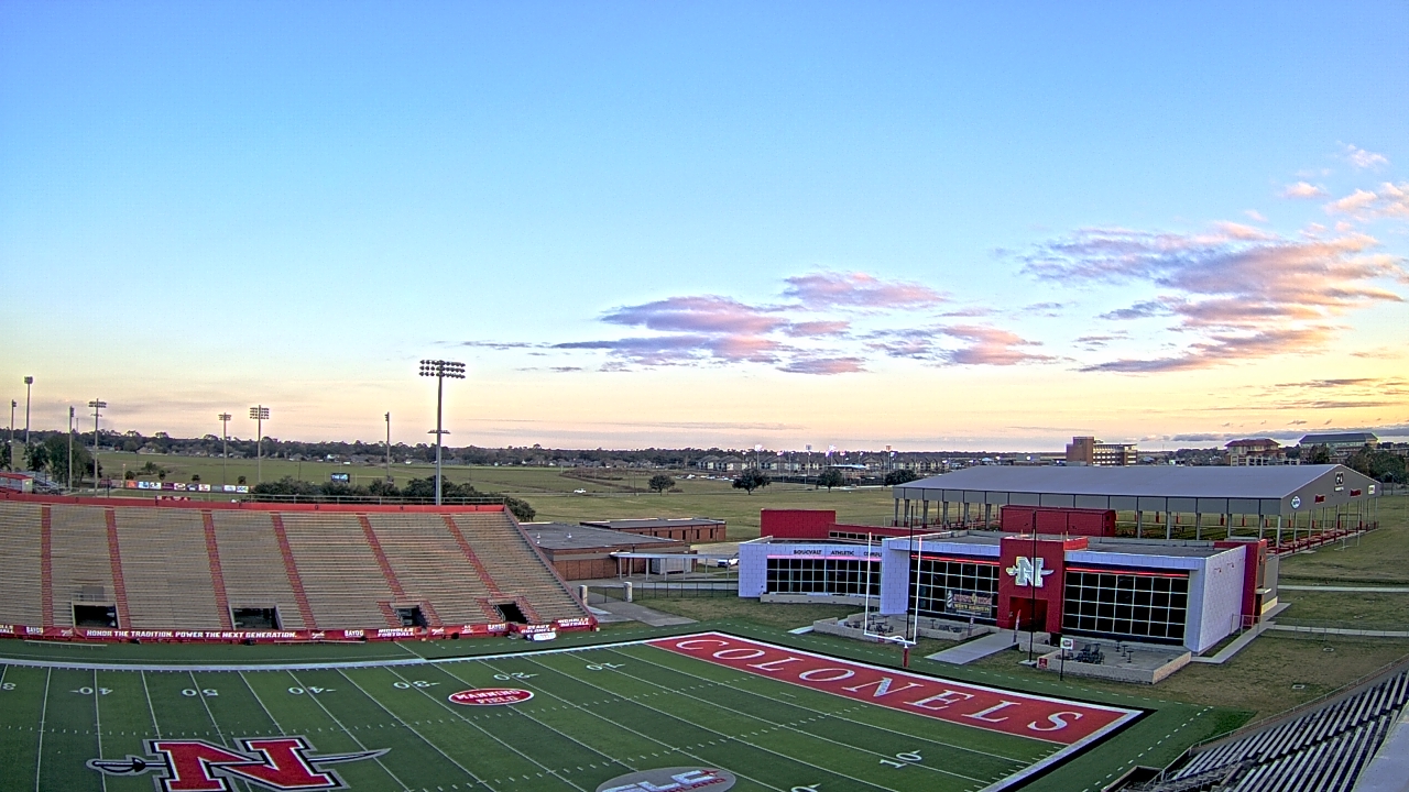 Thumbnail for current weather camera view from Nicholls State University in Thibodaux, Louisiana