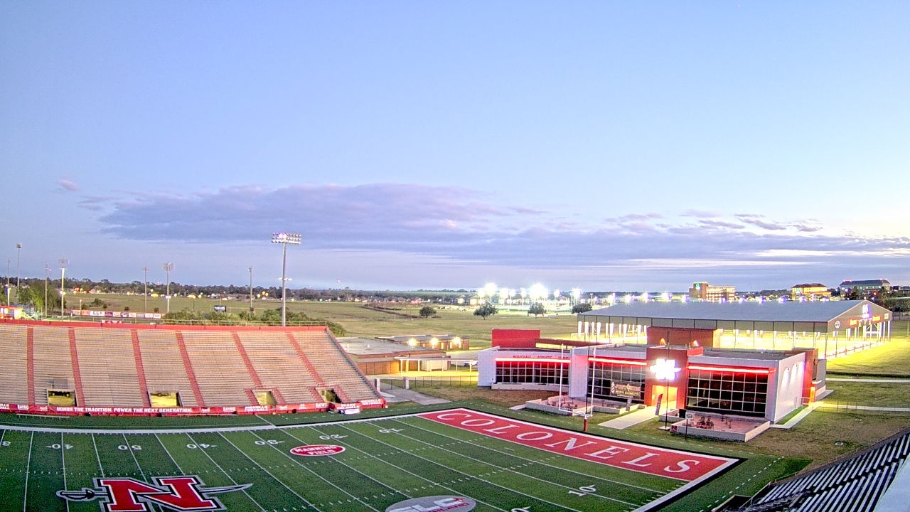 Thumbnail for current weather camera view from Nicholls State University in Thibodaux, Louisiana