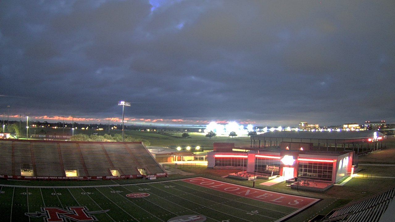Thumbnail for current weather camera view from Nicholls State University in Thibodaux, Louisiana