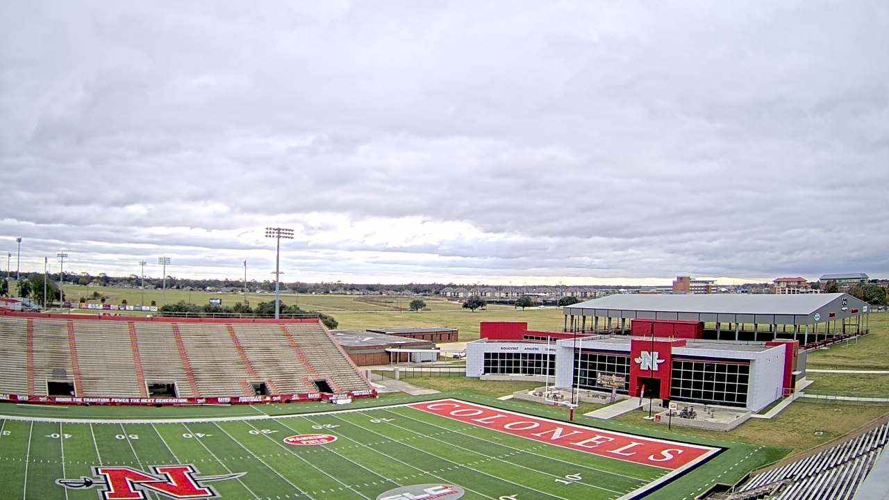 Thumbnail for current weather camera view from Nicholls State University in Thibodaux, Louisiana