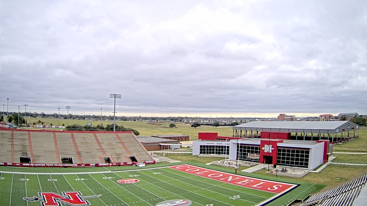 Thumbnail for current weather camera view from Nicholls State University in Thibodaux, Louisiana