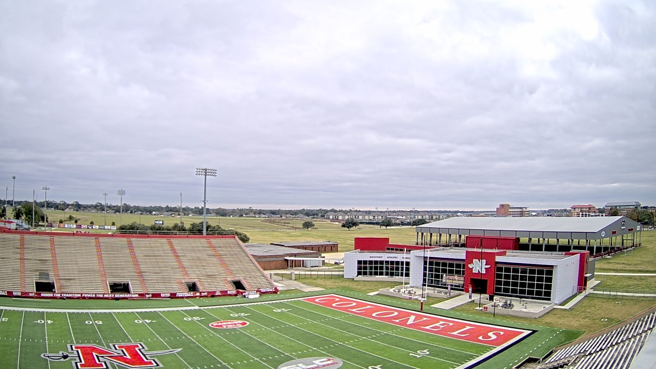 Thumbnail for current weather camera view from Nicholls State University in Thibodaux, Louisiana