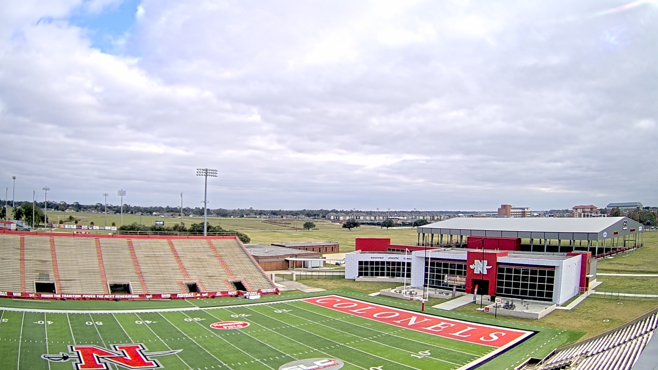 Thumbnail for current weather camera view from Nicholls State University in Thibodaux, Louisiana