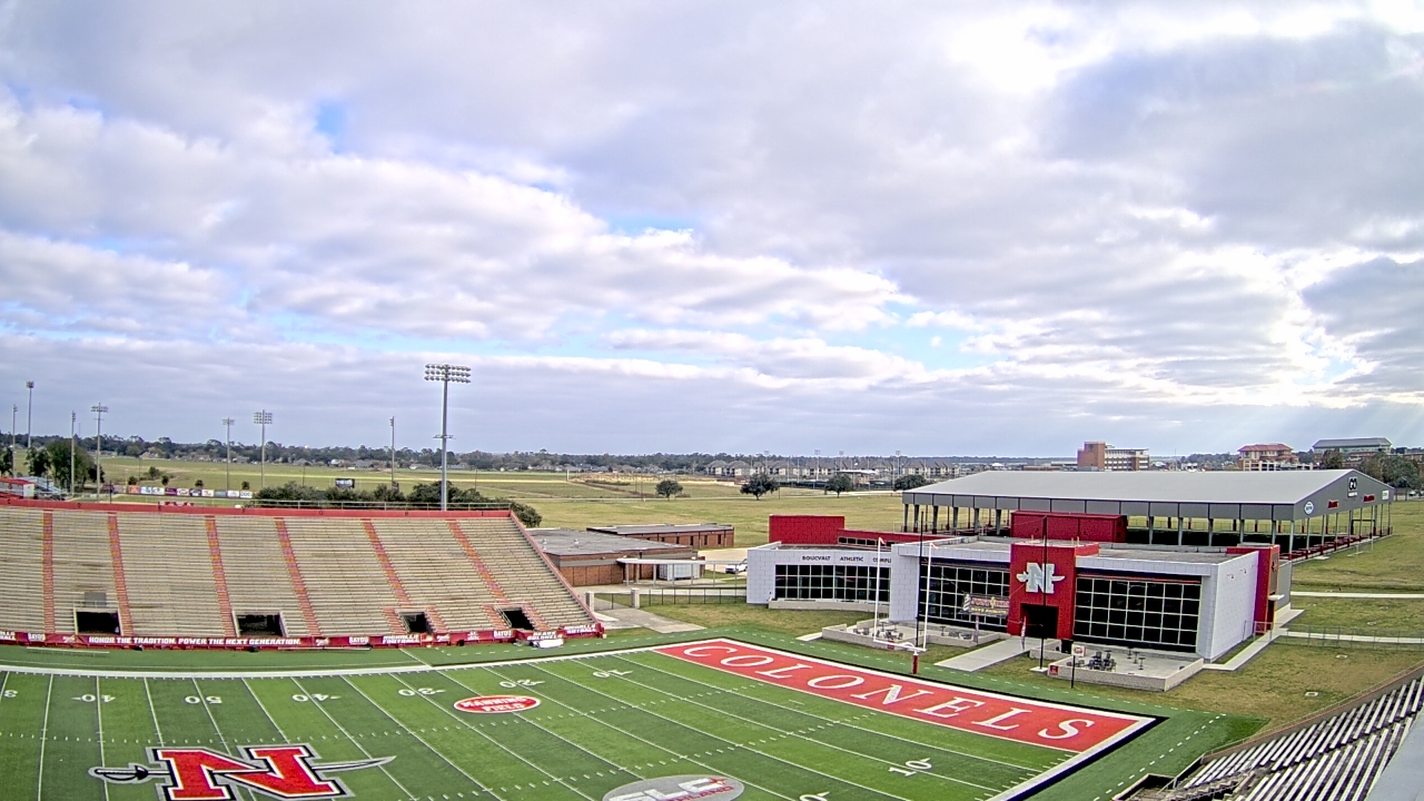 Thumbnail for current weather camera view from Nicholls State University in Thibodaux, Louisiana