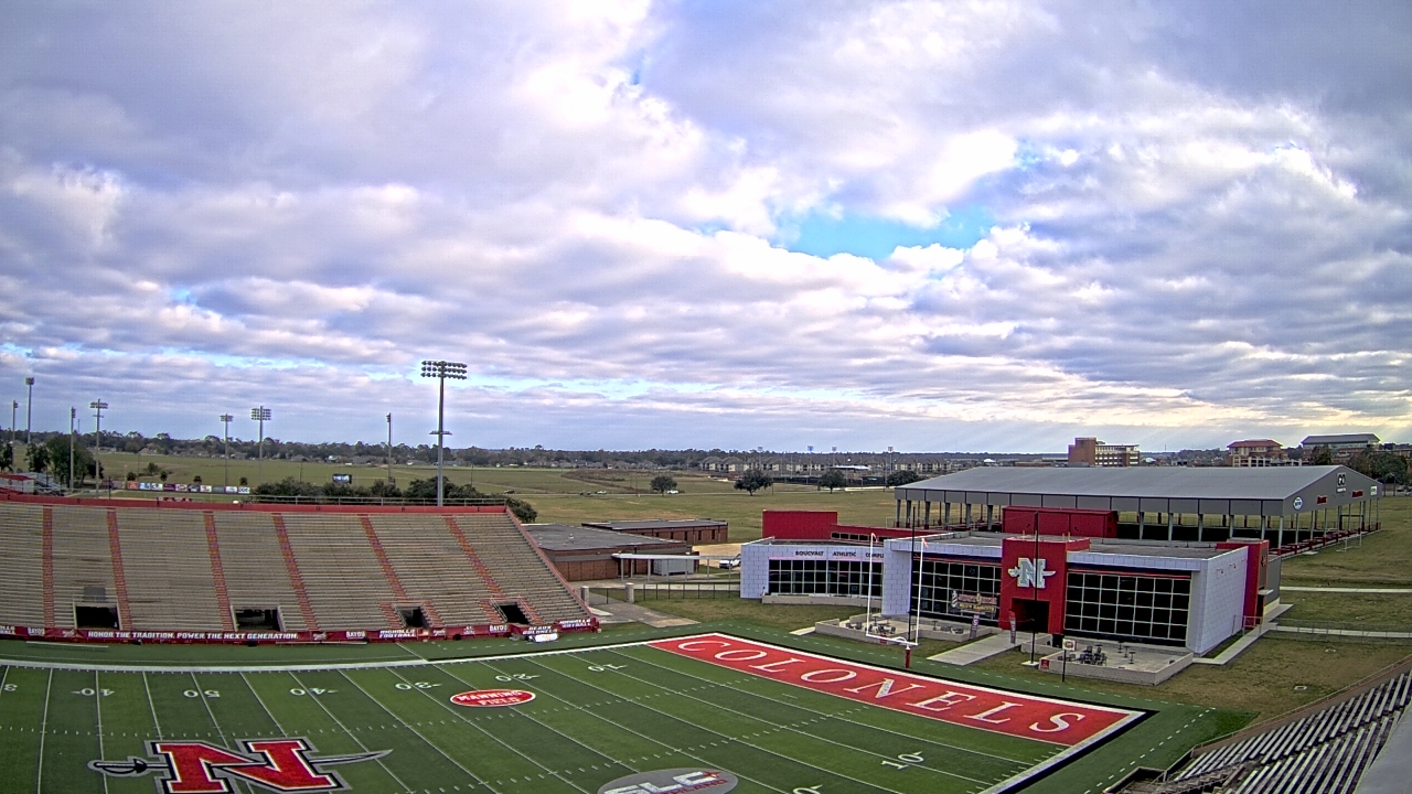 Thumbnail for current weather camera view from Nicholls State University in Thibodaux, Louisiana