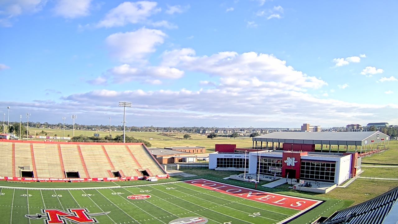 Thumbnail for current weather camera view from Nicholls State University in Thibodaux, Louisiana