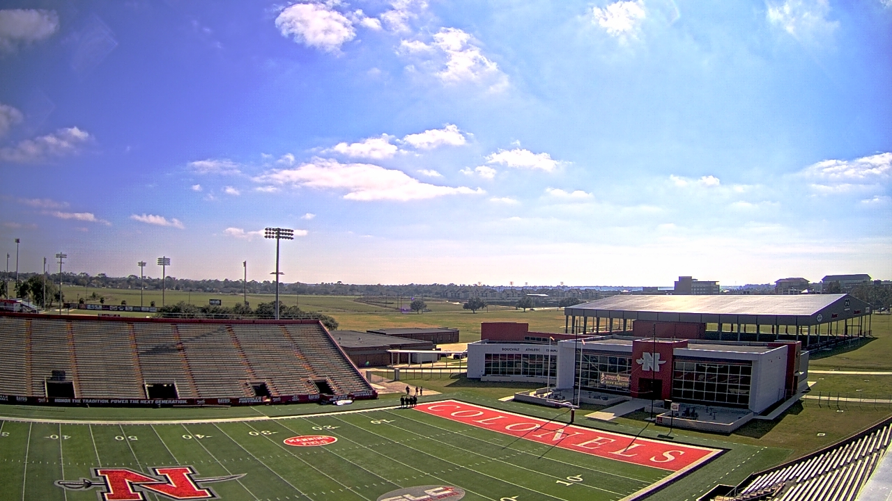 Thumbnail for current weather camera view from Nicholls State University in Thibodaux, Louisiana