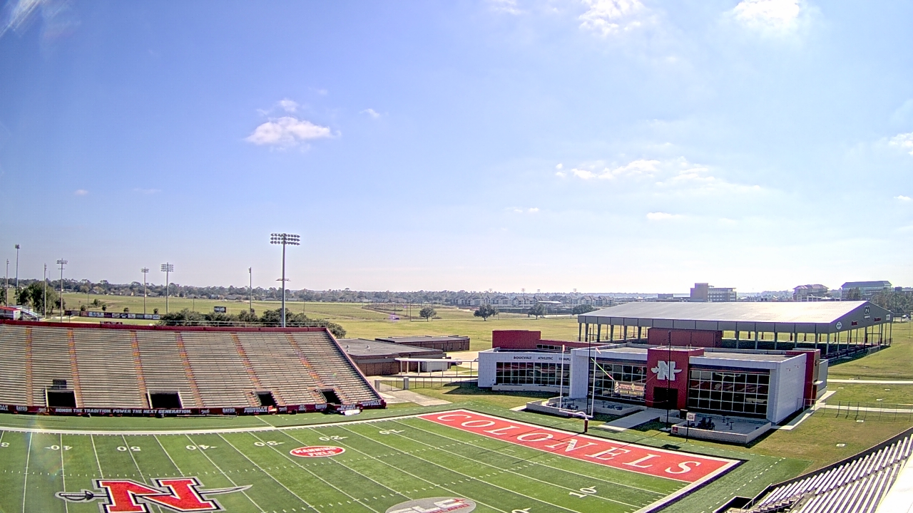 Thumbnail for current weather camera view from Nicholls State University in Thibodaux, Louisiana