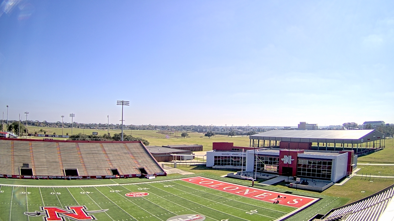 Thumbnail for current weather camera view from Nicholls State University in Thibodaux, Louisiana