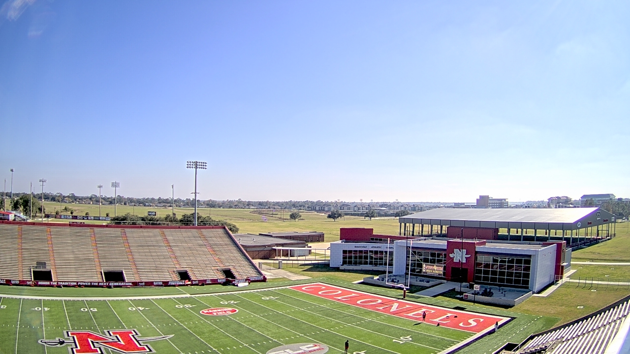 Thumbnail for current weather camera view from Nicholls State University in Thibodaux, Louisiana