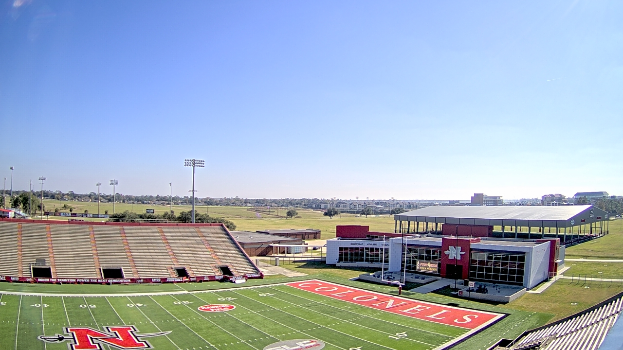 Thumbnail for current weather camera view from Nicholls State University in Thibodaux, Louisiana