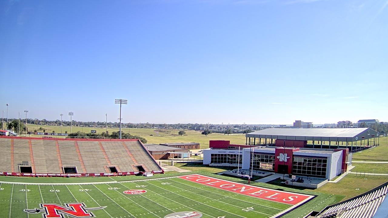 Thumbnail for current weather camera view from Nicholls State University in Thibodaux, Louisiana