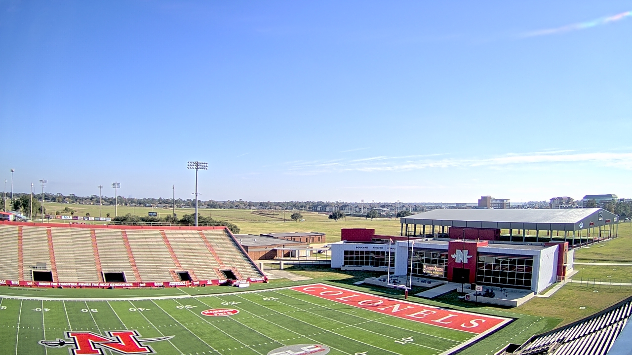 Thumbnail for current weather camera view from Nicholls State University in Thibodaux, Louisiana