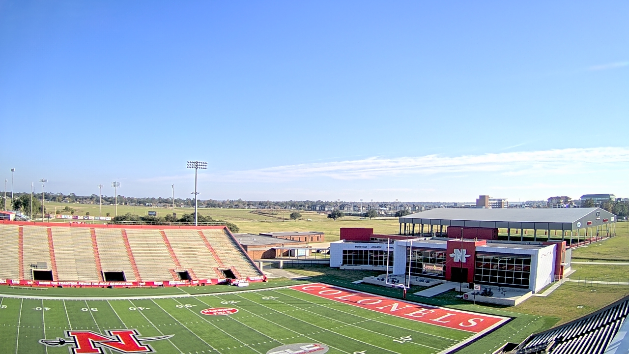 Thumbnail for current weather camera view from Nicholls State University in Thibodaux, Louisiana