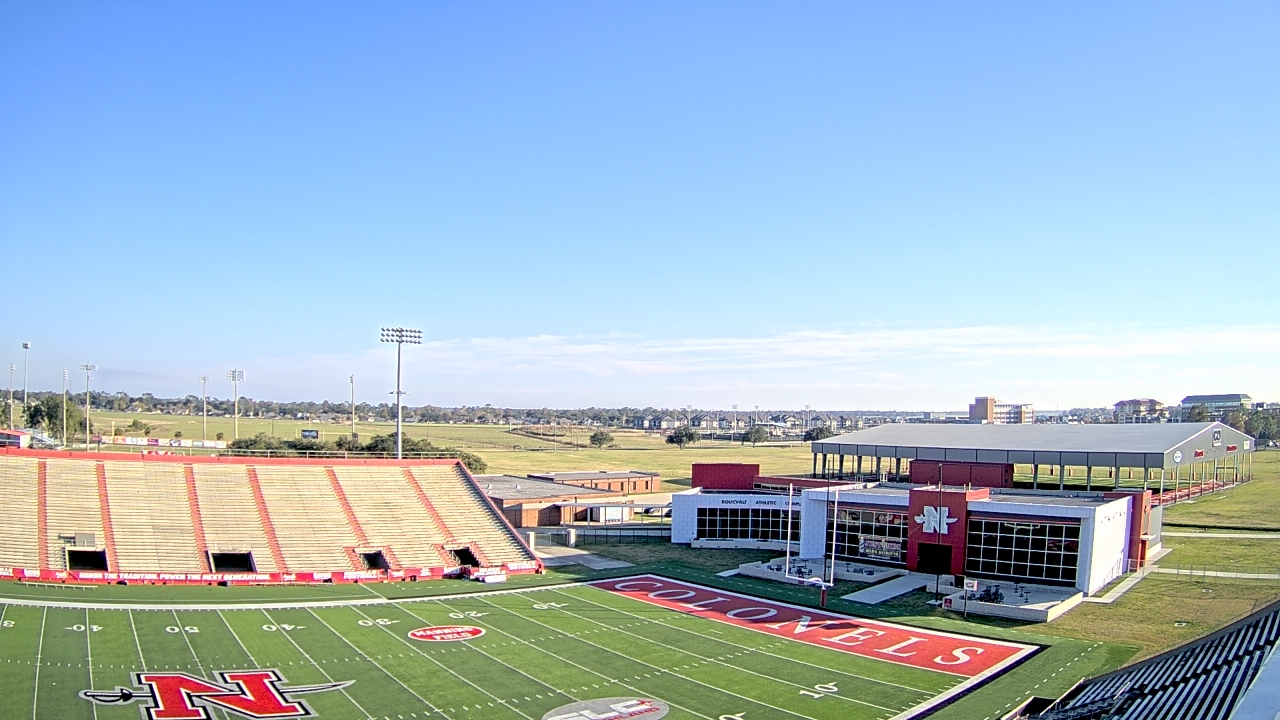 Thumbnail for current weather camera view from Nicholls State University in Thibodaux, Louisiana