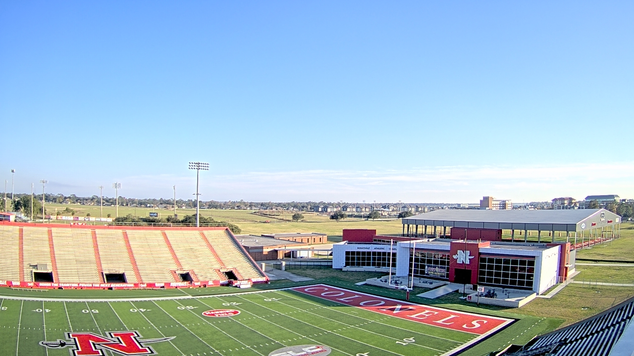 Thumbnail for current weather camera view from Nicholls State University in Thibodaux, Louisiana