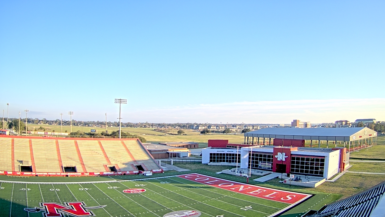 Thumbnail for current weather camera view from Nicholls State University in Thibodaux, Louisiana