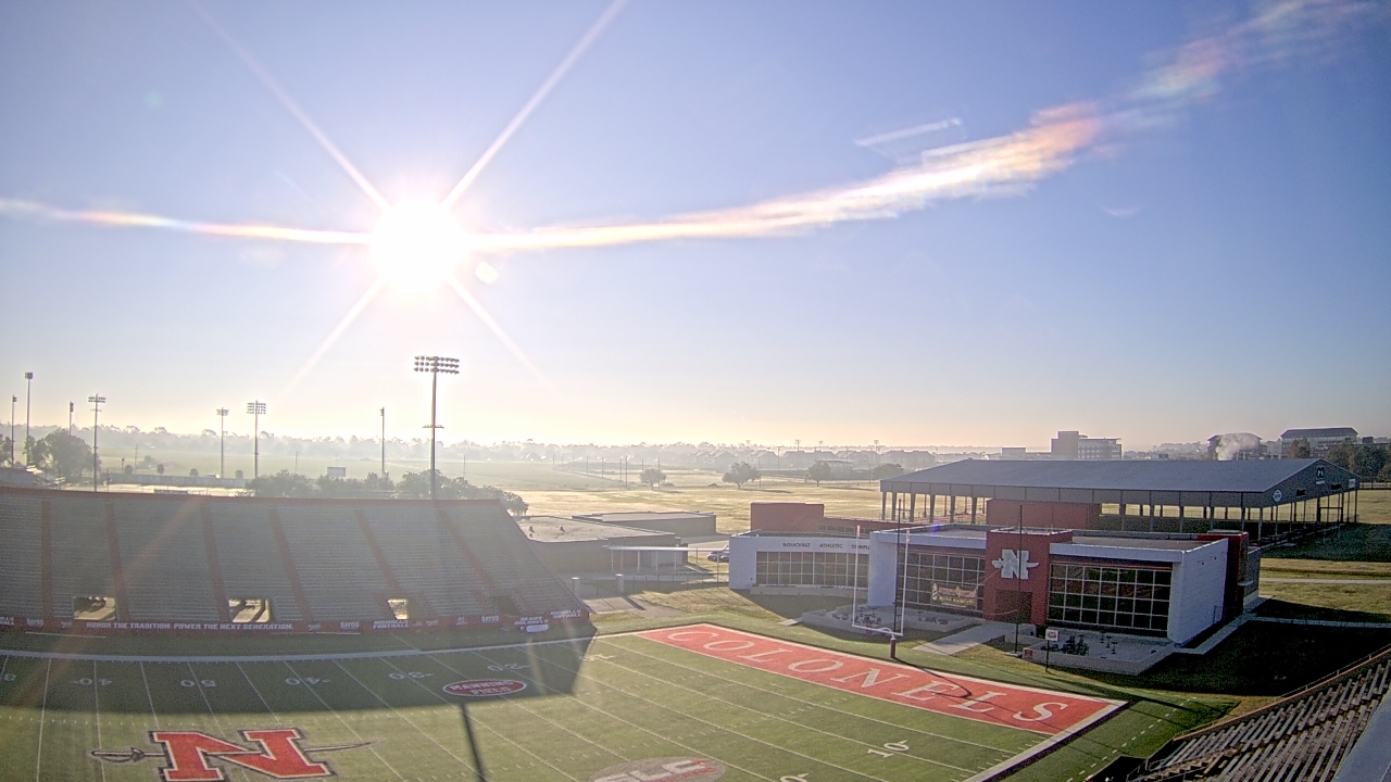 Thumbnail for current weather camera view from Nicholls State University in Thibodaux, Louisiana
