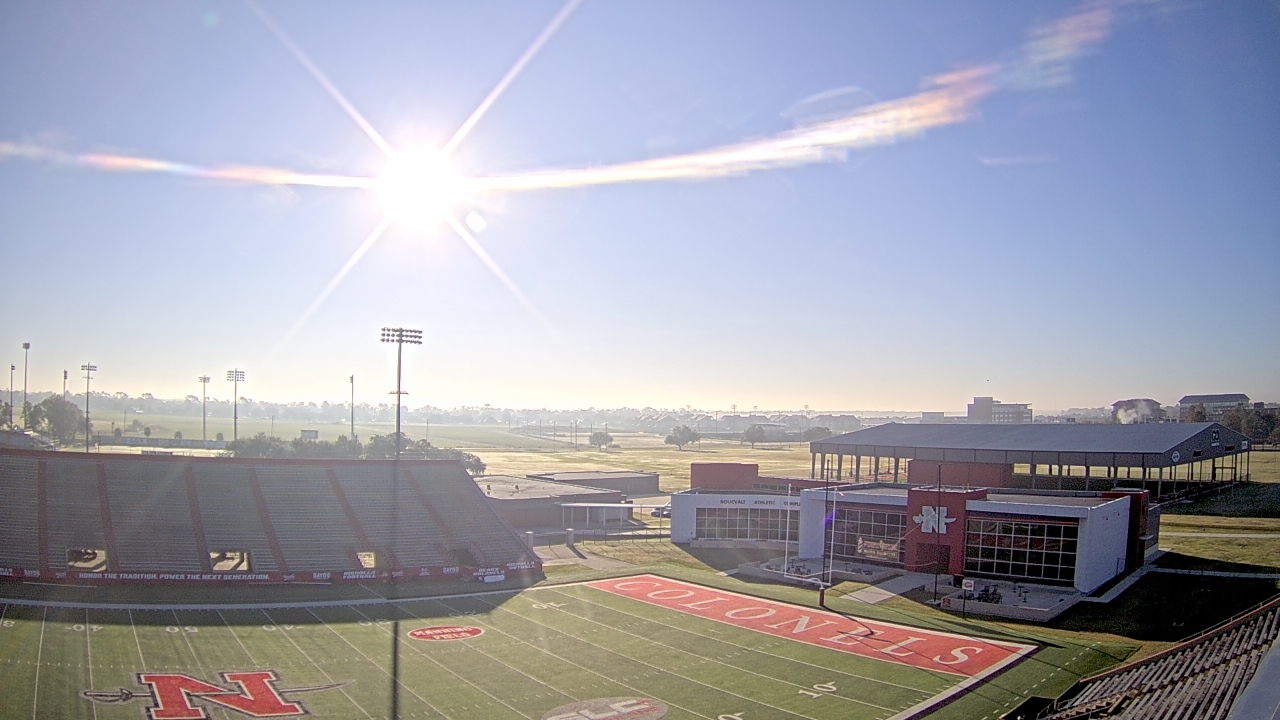 Thumbnail for current weather camera view from Nicholls State University in Thibodaux, Louisiana