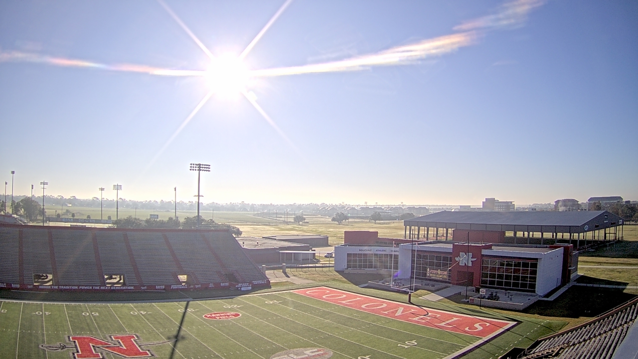Thumbnail for current weather camera view from Nicholls State University in Thibodaux, Louisiana