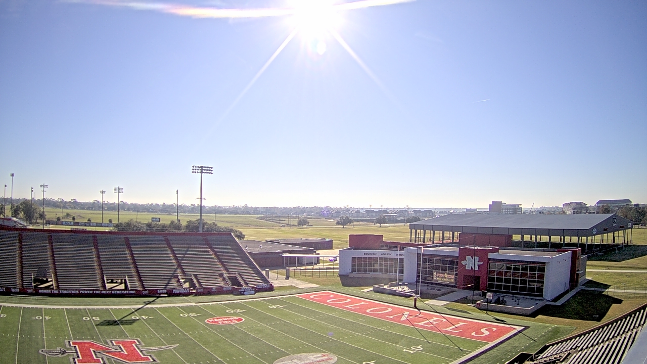 Thumbnail for current weather camera view from Nicholls State University in Thibodaux, Louisiana