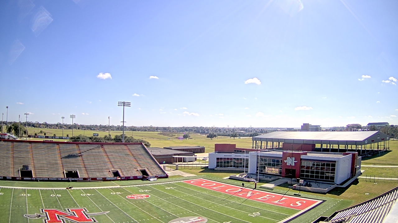 Thumbnail for current weather camera view from Nicholls State University in Thibodaux, Louisiana
