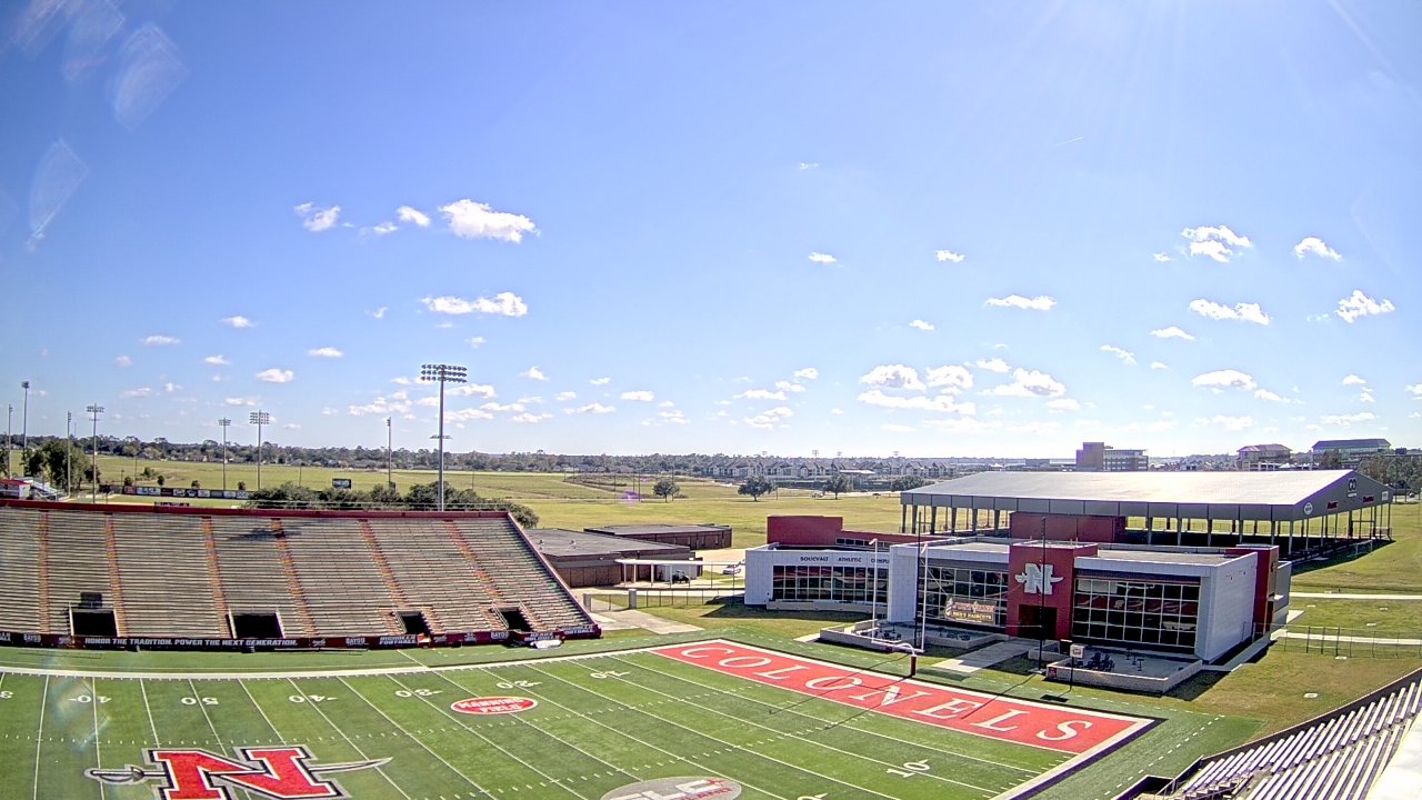 Thumbnail for current weather camera view from Nicholls State University in Thibodaux, Louisiana