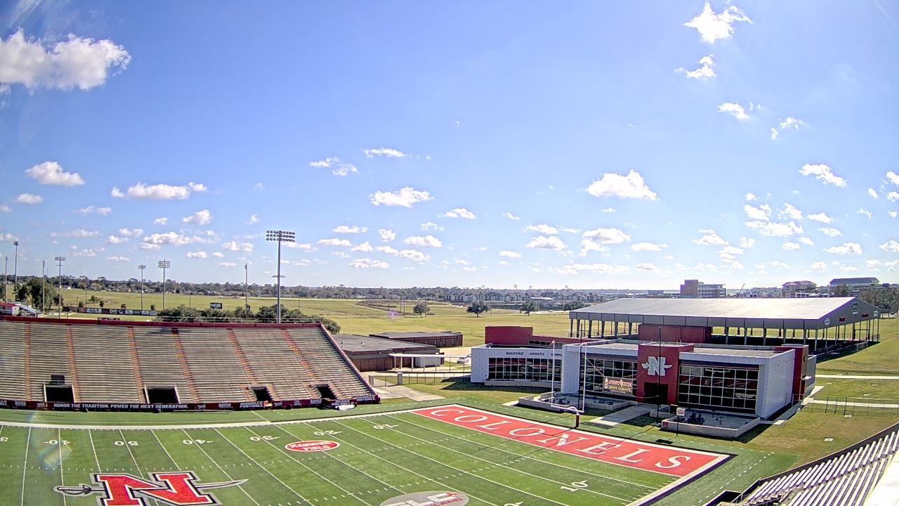 Thumbnail for current weather camera view from Nicholls State University in Thibodaux, Louisiana