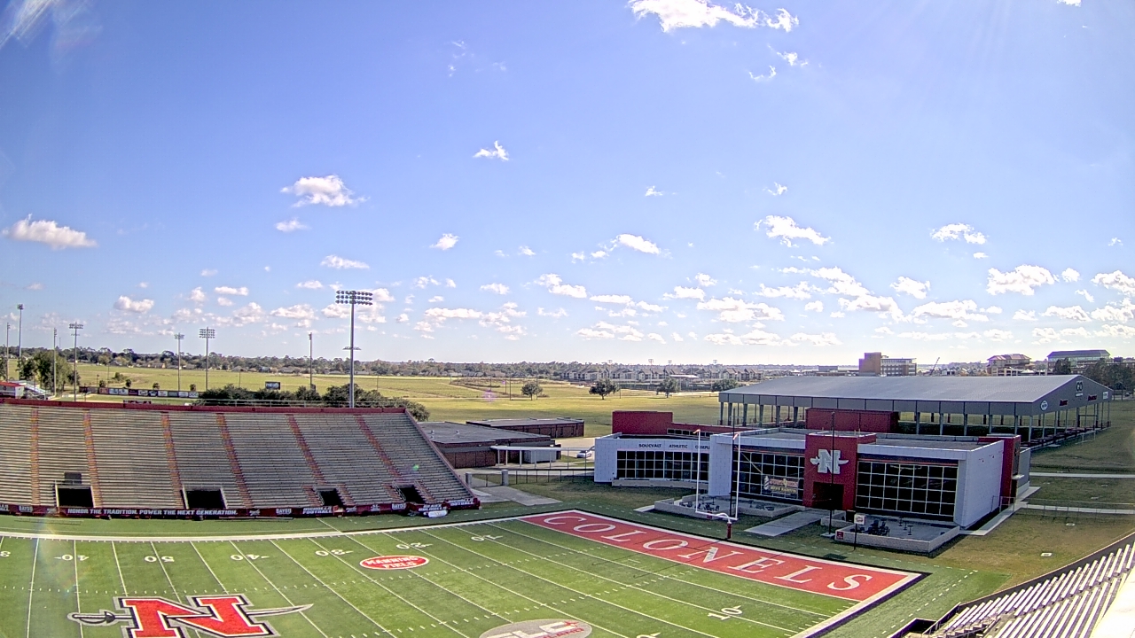 Thumbnail for current weather camera view from Nicholls State University in Thibodaux, Louisiana