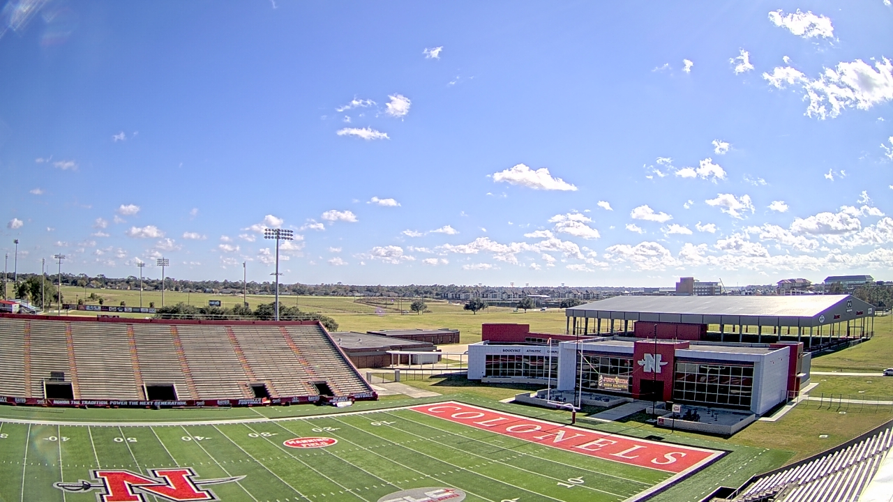 Thumbnail for current weather camera view from Nicholls State University in Thibodaux, Louisiana
