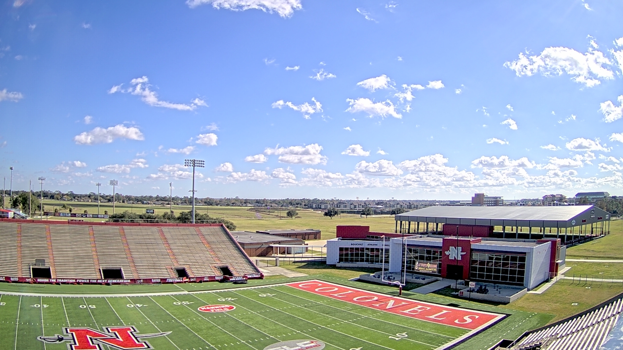 Thumbnail for current weather camera view from Nicholls State University in Thibodaux, Louisiana