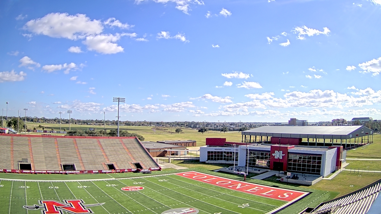 Thumbnail for current weather camera view from Nicholls State University in Thibodaux, Louisiana