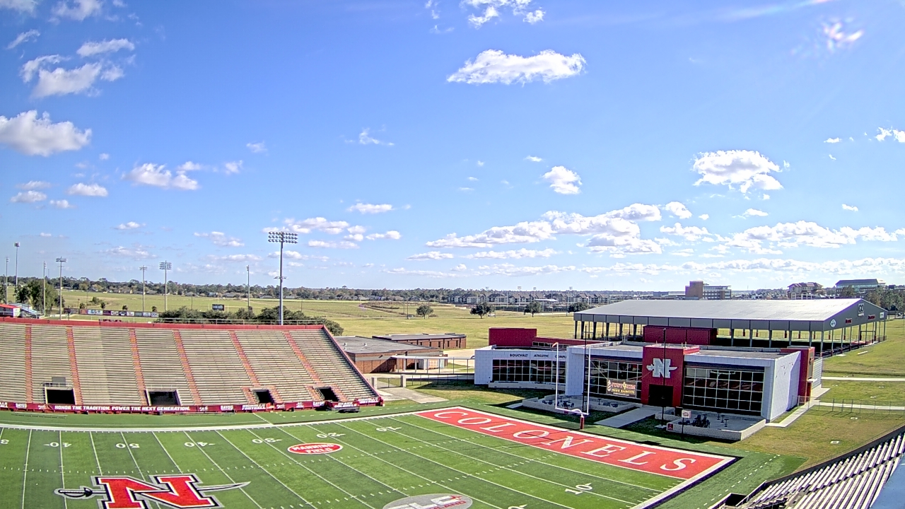 Thumbnail for current weather camera view from Nicholls State University in Thibodaux, Louisiana