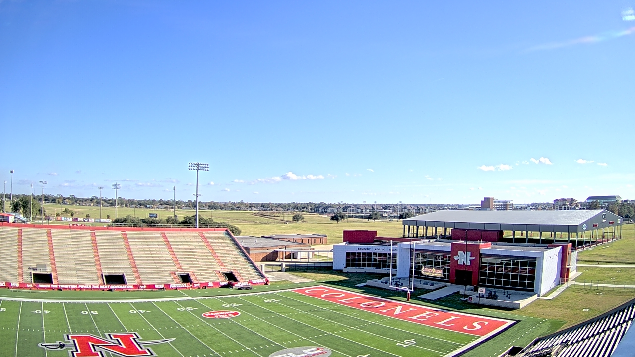 Thumbnail for current weather camera view from Nicholls State University in Thibodaux, Louisiana