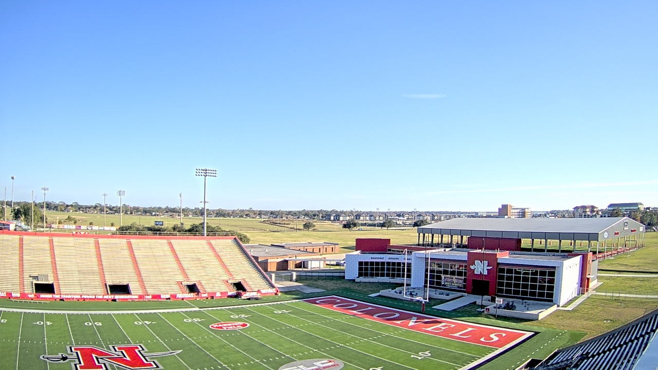 Thumbnail for current weather camera view from Nicholls State University in Thibodaux, Louisiana