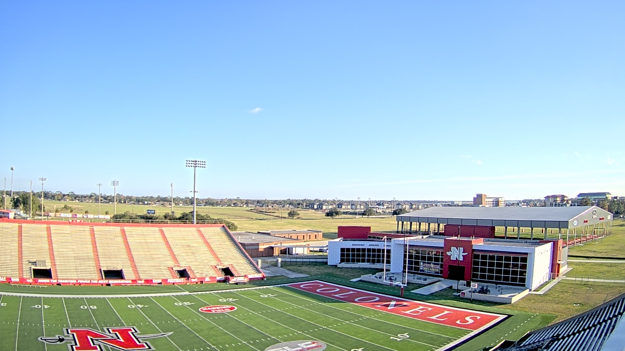 Thumbnail for current weather camera view from Nicholls State University in Thibodaux, Louisiana