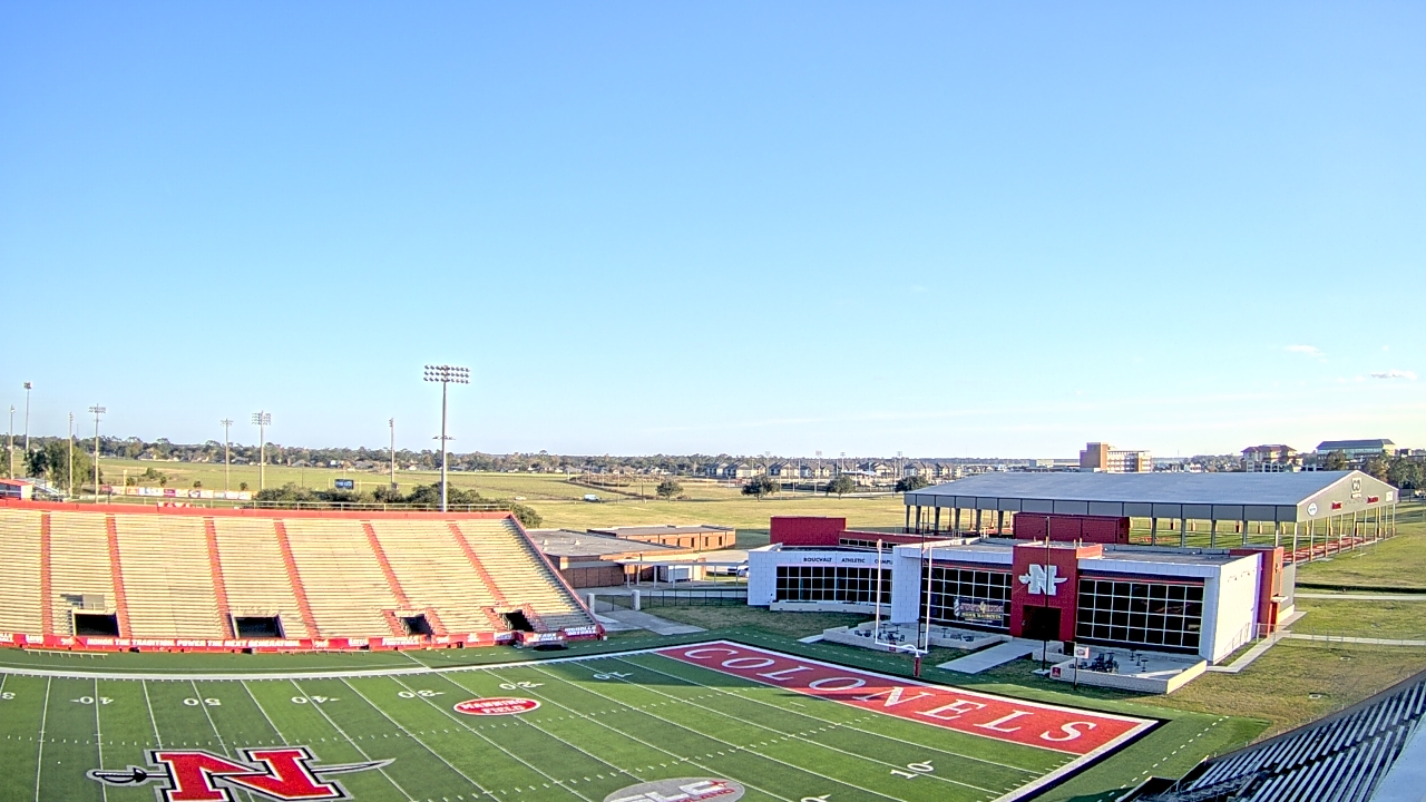 Thumbnail for current weather camera view from Nicholls State University in Thibodaux, Louisiana