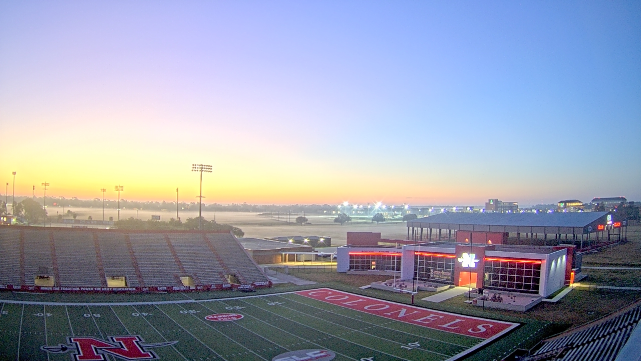 Thumbnail for current weather camera view from Nicholls State University in Thibodaux, Louisiana