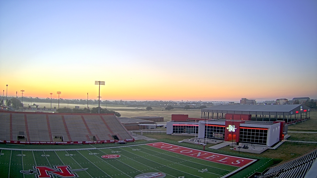 Thumbnail for current weather camera view from Nicholls State University in Thibodaux, Louisiana