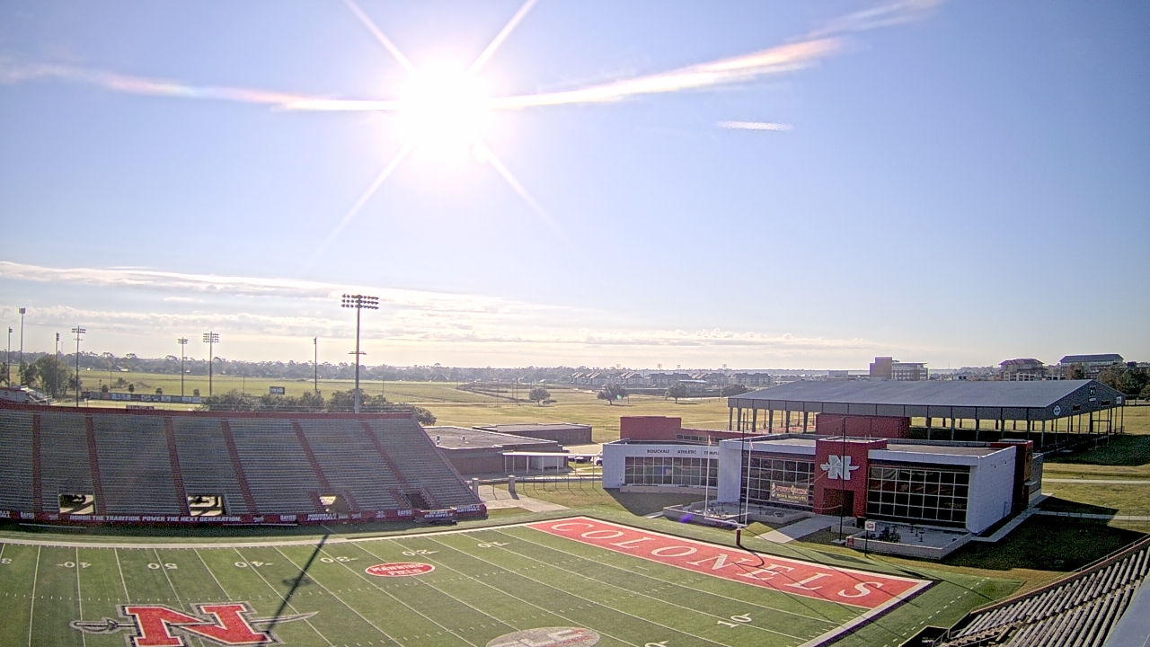 Thumbnail for current weather camera view from Nicholls State University in Thibodaux, Louisiana
