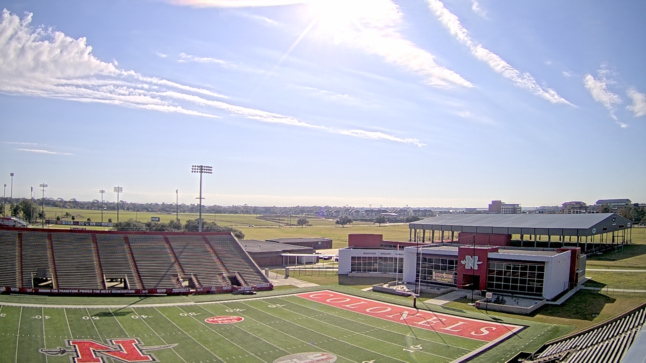 Thumbnail for current weather camera view from Nicholls State University in Thibodaux, Louisiana