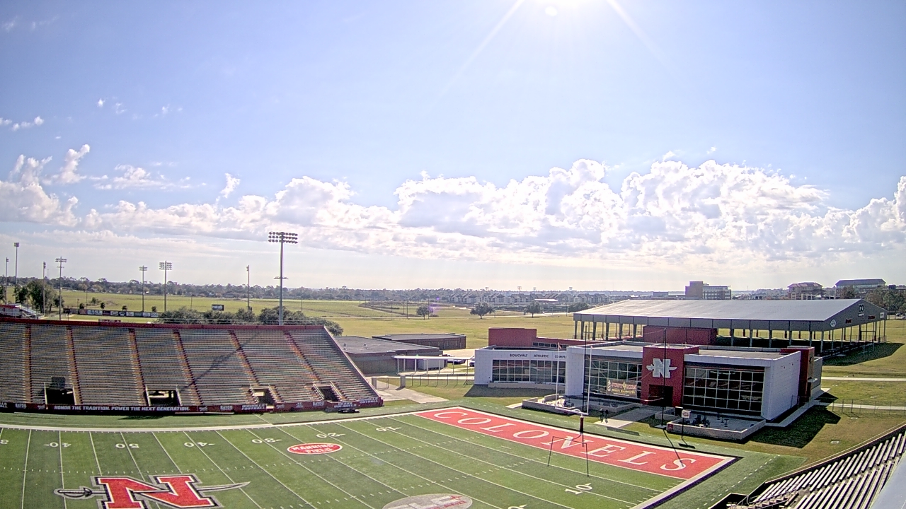 Thumbnail for current weather camera view from Nicholls State University in Thibodaux, Louisiana
