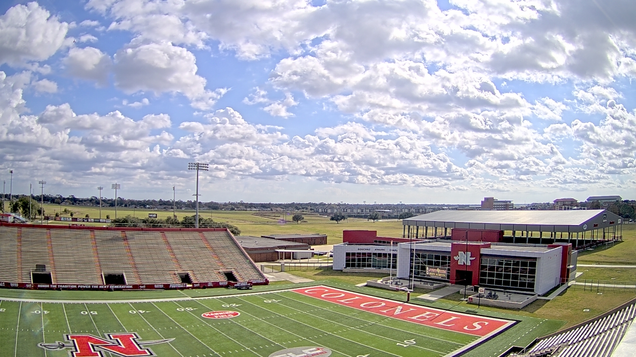 Thumbnail for current weather camera view from Nicholls State University in Thibodaux, Louisiana