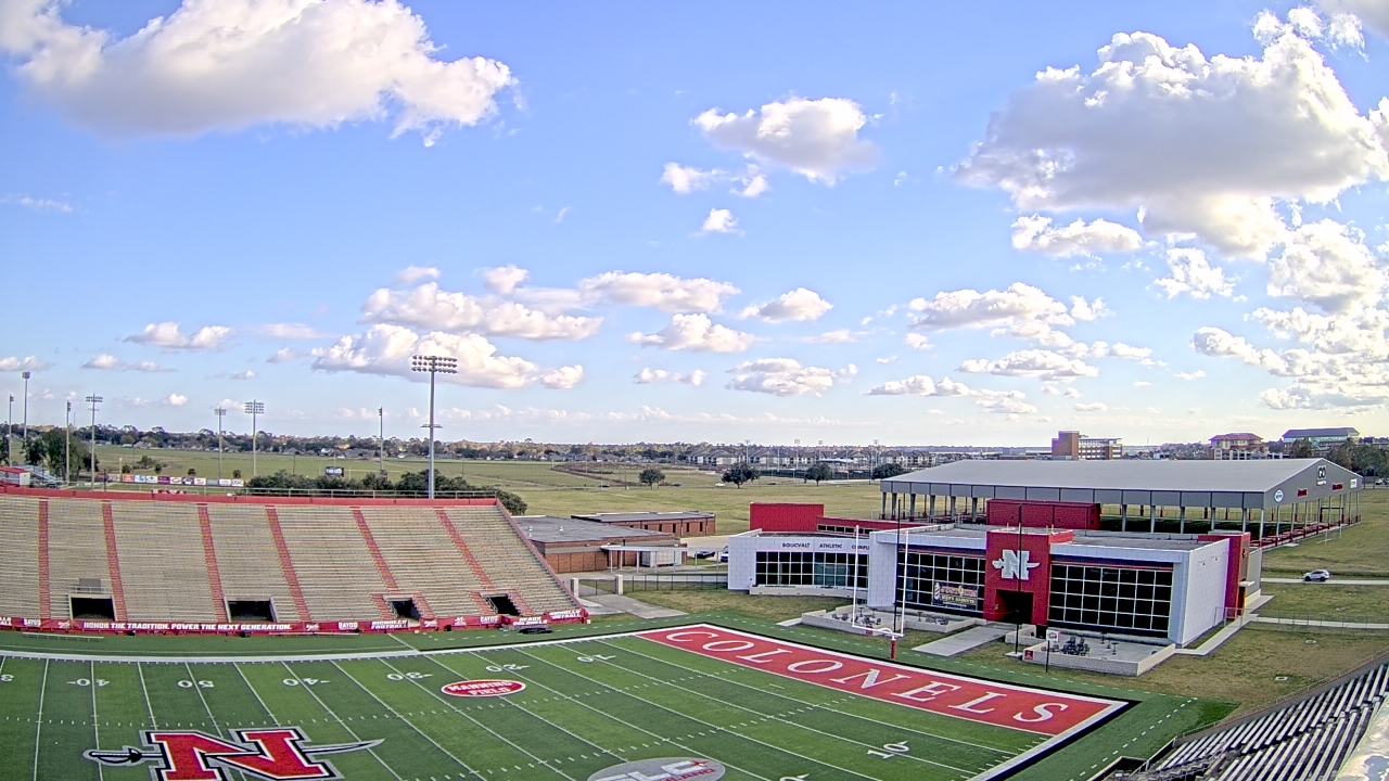 Thumbnail for current weather camera view from Nicholls State University in Thibodaux, Louisiana