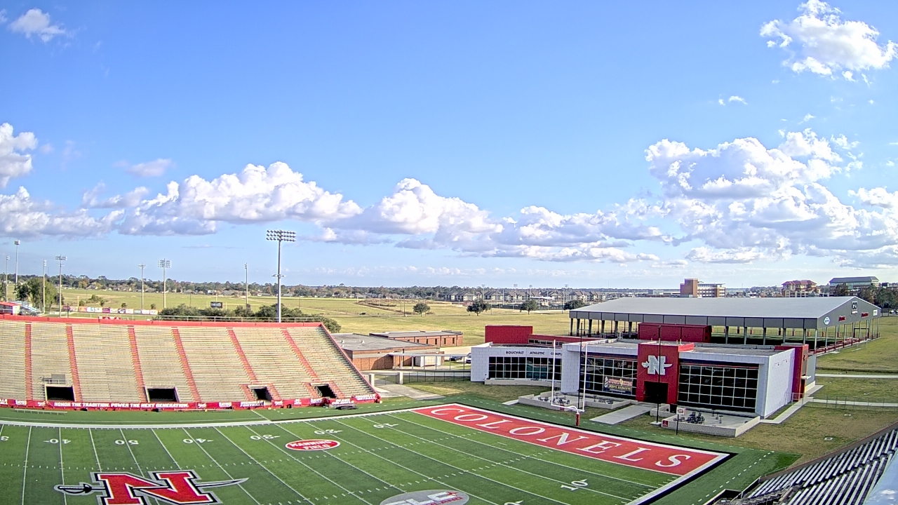 Thumbnail for current weather camera view from Nicholls State University in Thibodaux, Louisiana