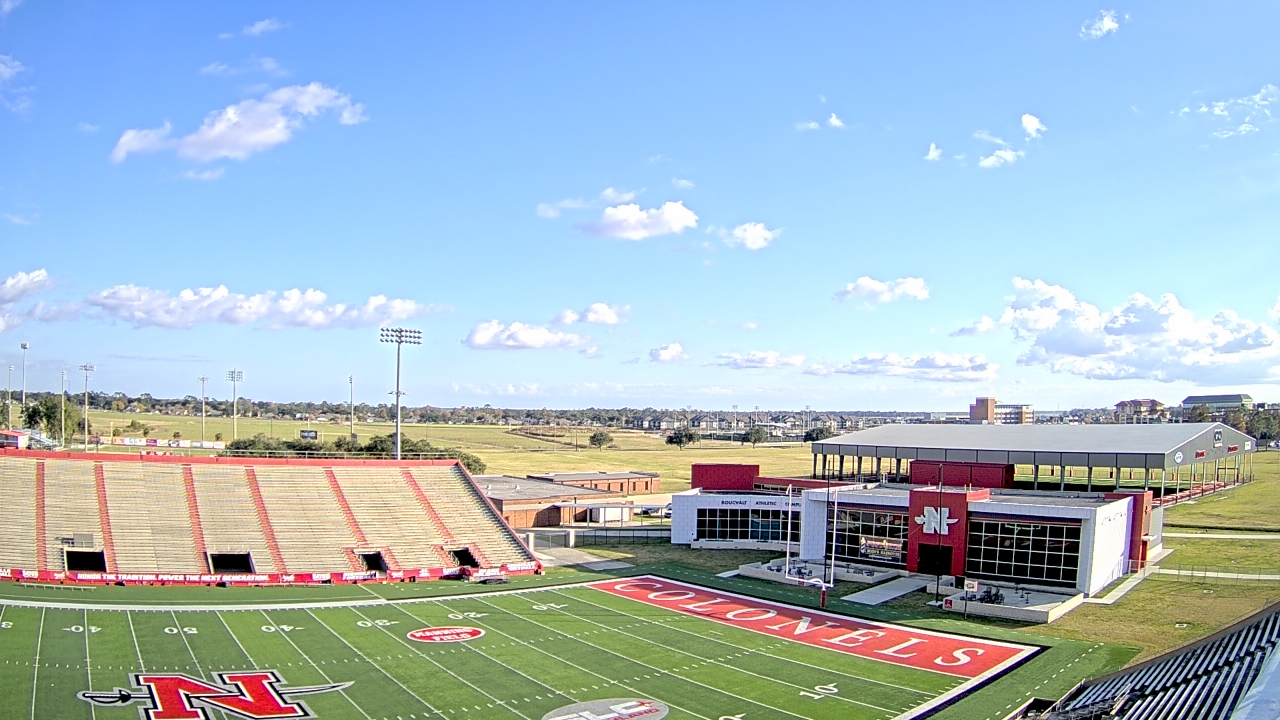 Thumbnail for current weather camera view from Nicholls State University in Thibodaux, Louisiana
