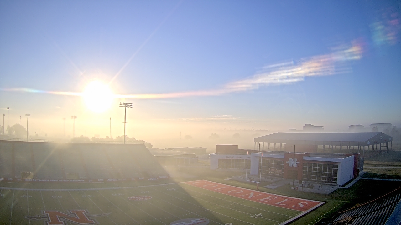 Thumbnail for current weather camera view from Nicholls State University in Thibodaux, Louisiana