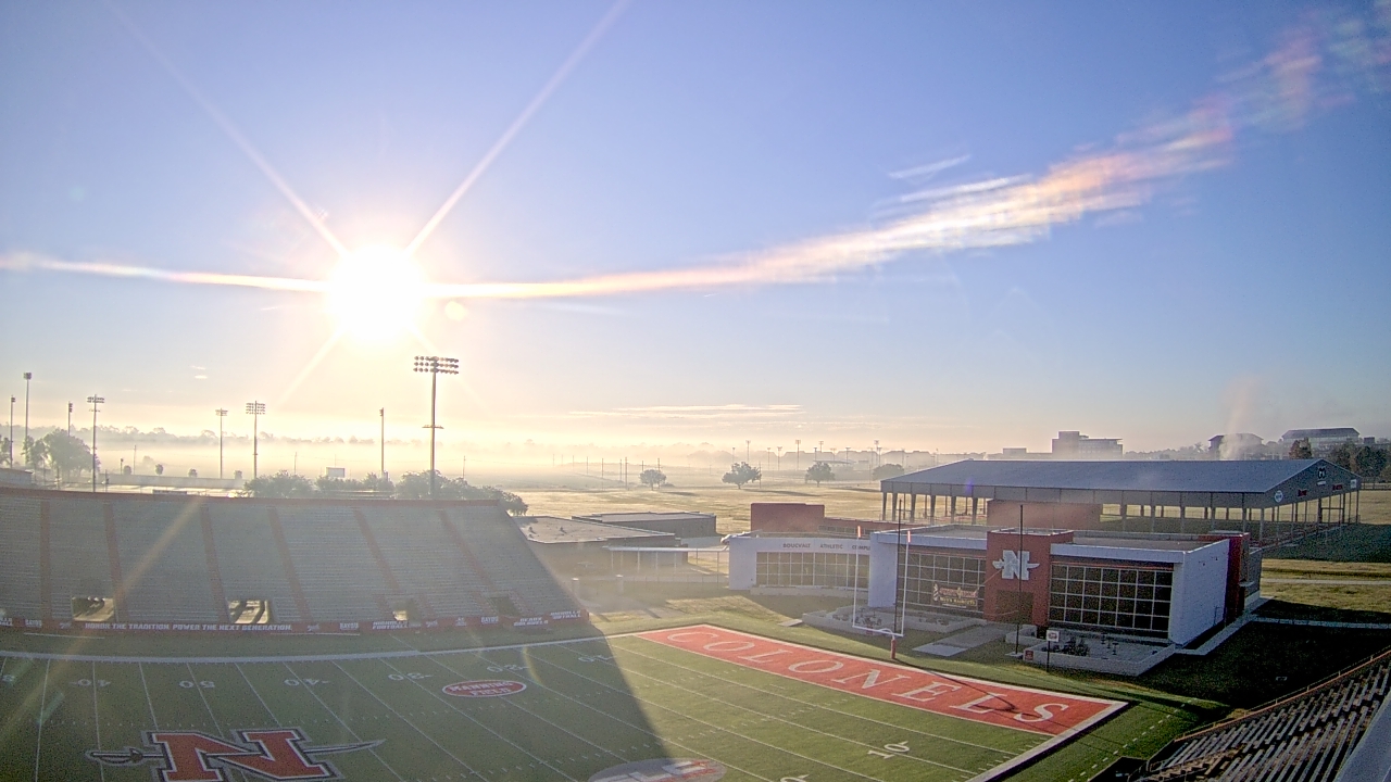 Thumbnail for current weather camera view from Nicholls State University in Thibodaux, Louisiana