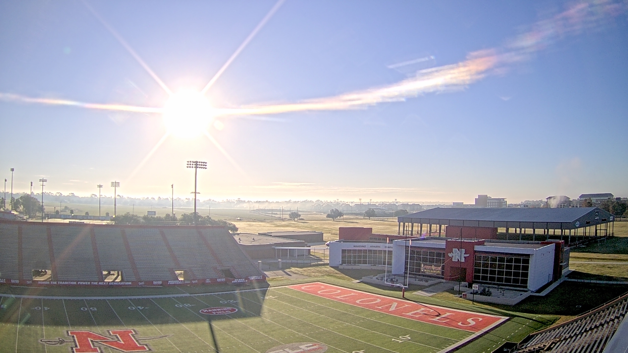 Thumbnail for current weather camera view from Nicholls State University in Thibodaux, Louisiana